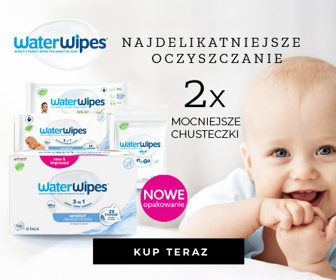 WaterWipes nowe opakowanie