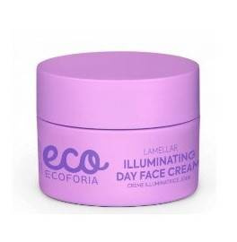 Rozświetlający lamelarny krem do twarzy na dzień, Ecoforia, 50ml