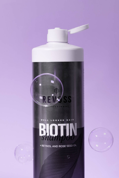 Szampon do włosów wzmacniający, z biotyną , Revoss, 900ml