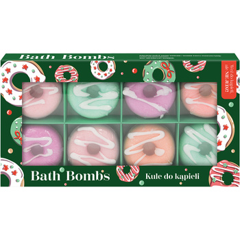 Zestaw kul do kąpieli Donut, Bella, 8 szt x 30 g