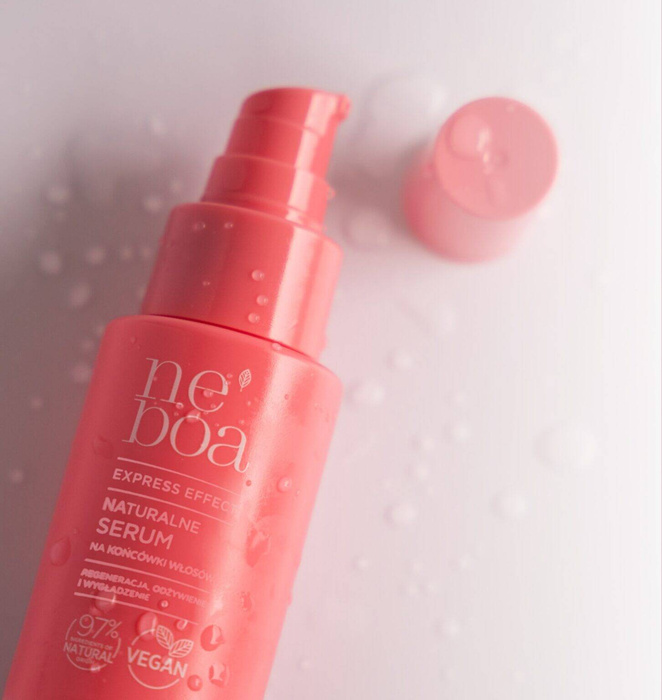 Naturalne serum na końcówki włosów, Neboa, 50 ml
