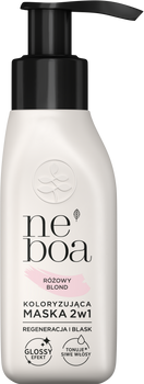 Maska koloryzująca 2w1 różowy blond, Neboa, 100 ml
