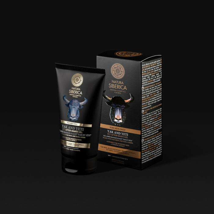 Chłodzący Żel po Goleniu "Yak i Yeti",Natura Siberica men, 150ml