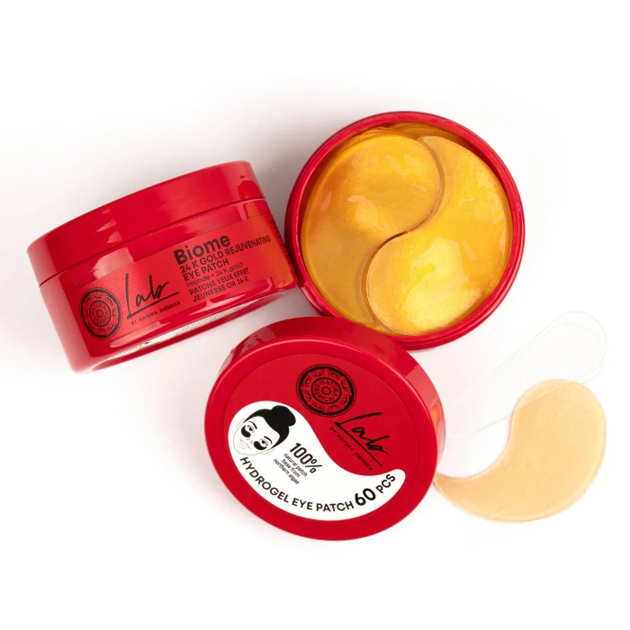 Płatki pod oczy odmładzające, Lab Biome, Natura Siberica, 60 szt.