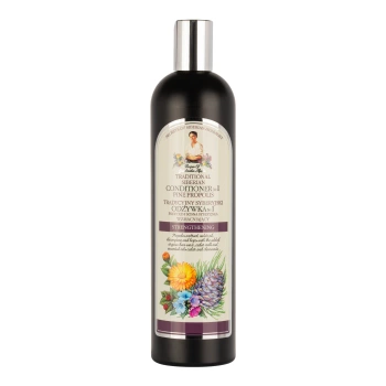 Syberyjski Balsam Nr1 na Cedrowym Propolisie do Włosów Słabych i Zniszczonych, Babuszka Agafia, 550ml