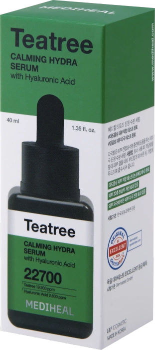 Serum do twarzy łagodzące Teatree Calming Hydra, Mediheal, 40 ml