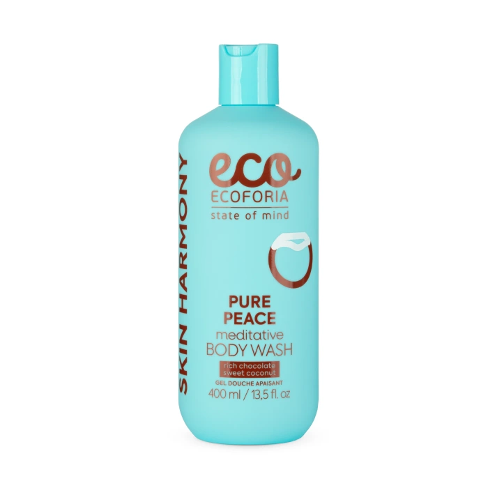 Żel pod prysznic czekolada i kokos Pure Peace, Ecoforia, 400 ml 