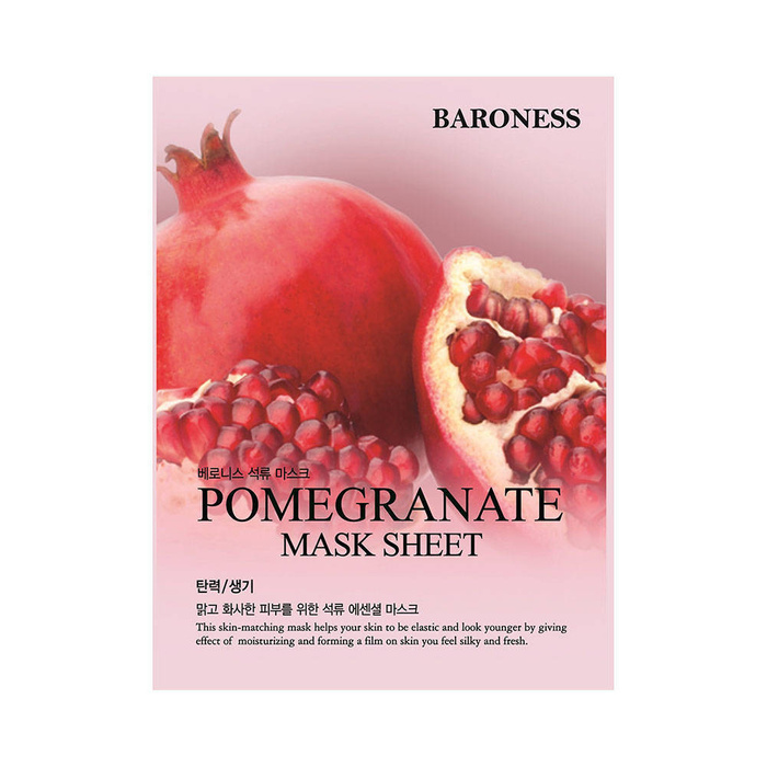 Zestaw masek w płachcie na 7 dni, Baroness