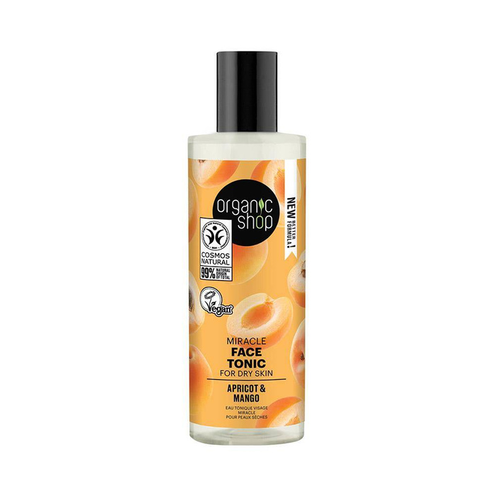 Tonik do skóry suchej, Morela & Mango,  Organic Shop,  150 ml