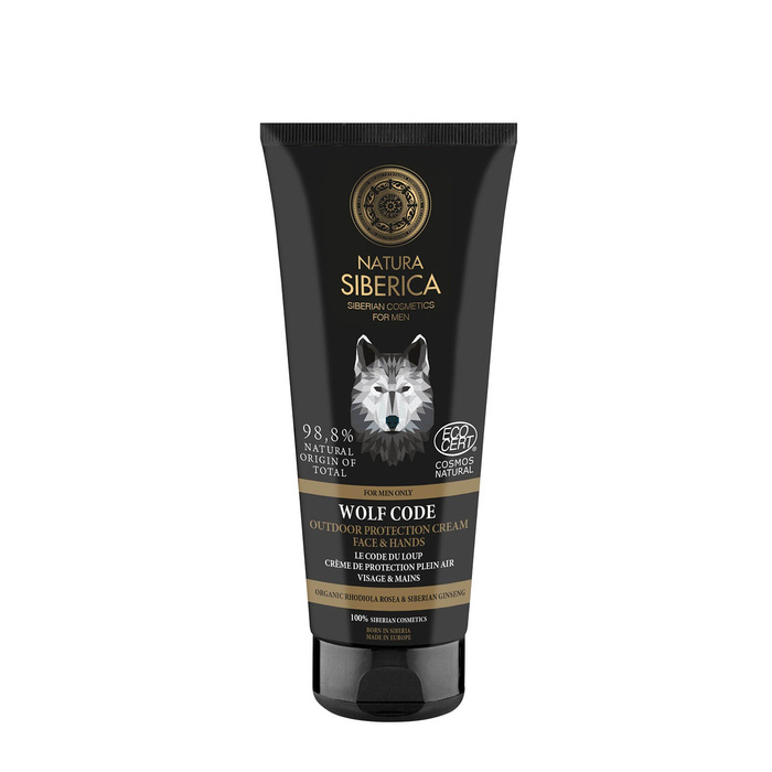 Nawilżający Krem do Twarzy i Rąk, Wolf Code, Natura Siberica men, 80ml