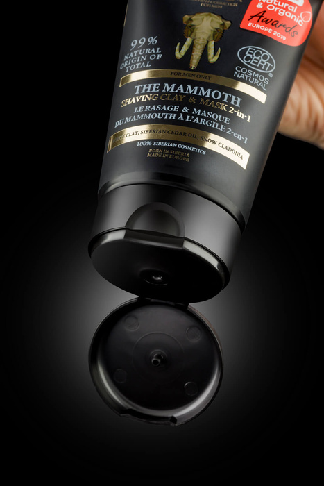 Pianka-maska do golenia 2w1 The Mammoth Natura Siberica Men, 150ml