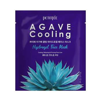 Nawilżająco-odświeżająca maska do twarzy w płachcie z ekstraktem z agawy i jagód, Petitfee 32 g