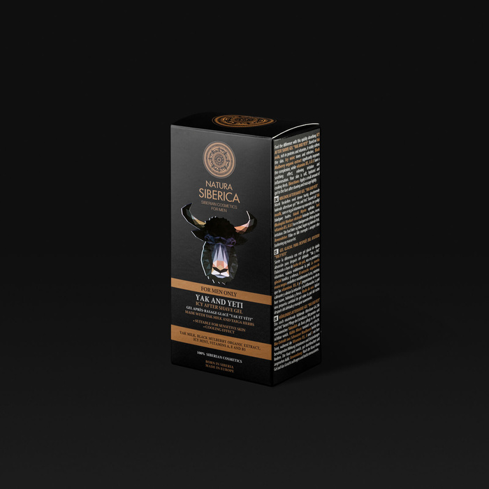 Chłodzący Żel po Goleniu "Yak i Yeti",Natura Siberica men, 150ml