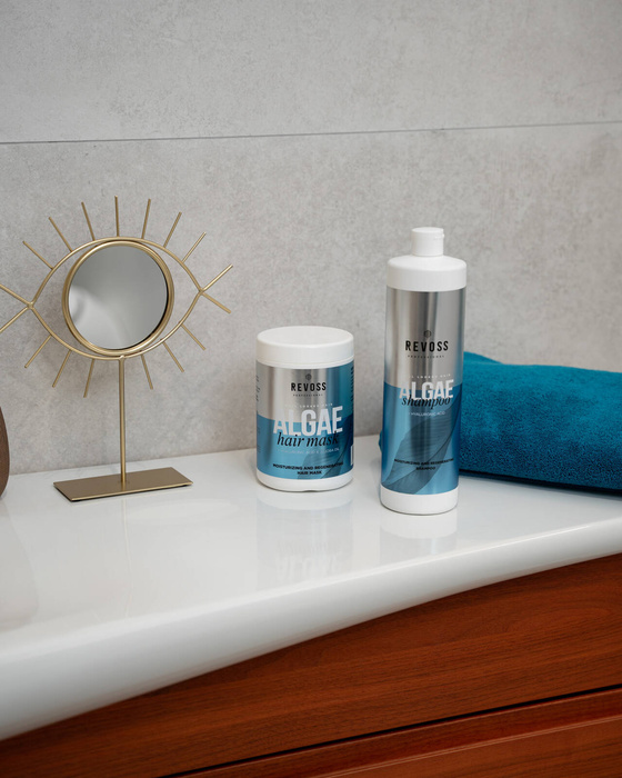 Maska do włosów nawilżająco-regenerująca Algae, Revoss, 900ml