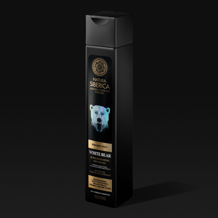 Odświeżający Żel pod Prysznic "Biały Niedźwiedź ", Natura Sieberica, 250ml