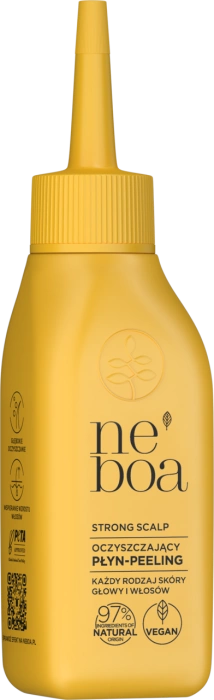 Enzymatyczny płyn-peeling do skóry głowy, oczyszczający , Neboa, Strong Scalp 100 ml 
