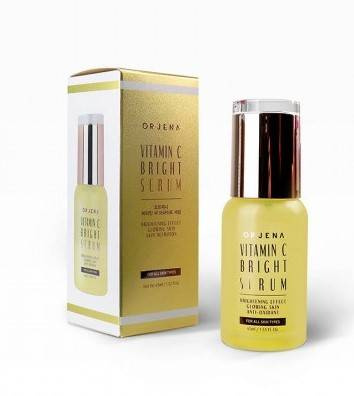 Rozświetlające serum do twarzy z witaminą C, Orjena, 45 ml
