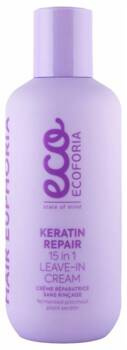 Regenerująca odżywka do włosów z keratyną, Ecoforia, 200 ml