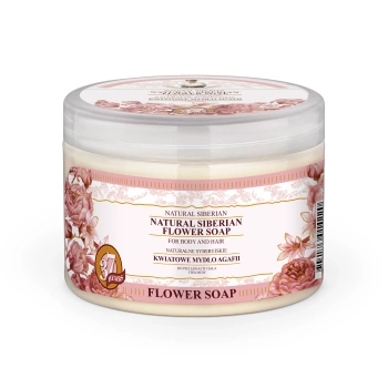 Kwiatowe Mydło do Ciała i Włosów, Babuszka Agafia, 500ml