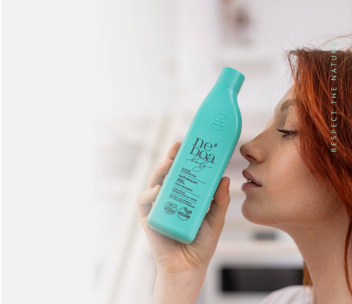 Nawilżający żel pod prysznic Algae Hydration, Neboa, 300ml