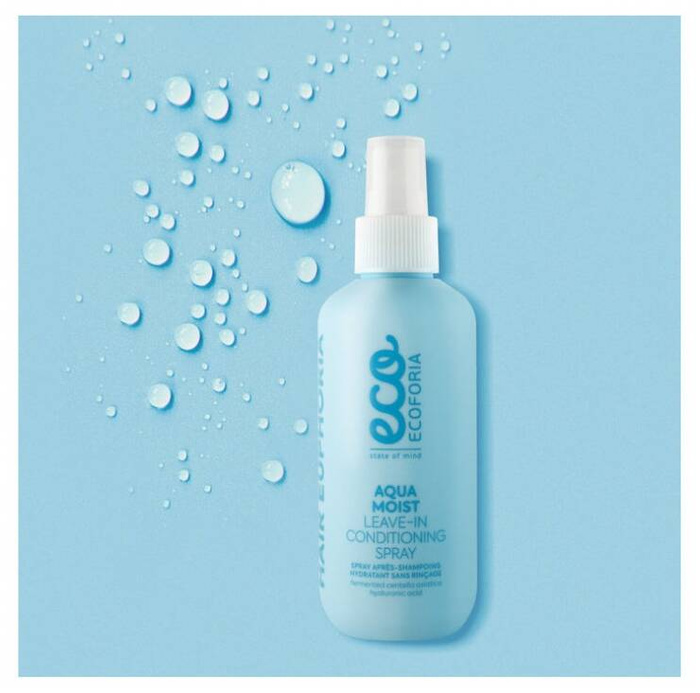 Nawilżająca odżywka bez spłukiwania do włosów, Ecoforia 200 ml