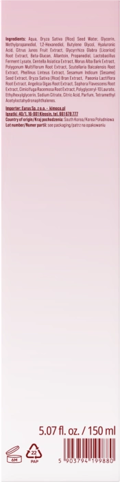 Mgiełka do twarzy, rozświetlająco-odświeżająca, Kimoco Glass Skin, 150ml