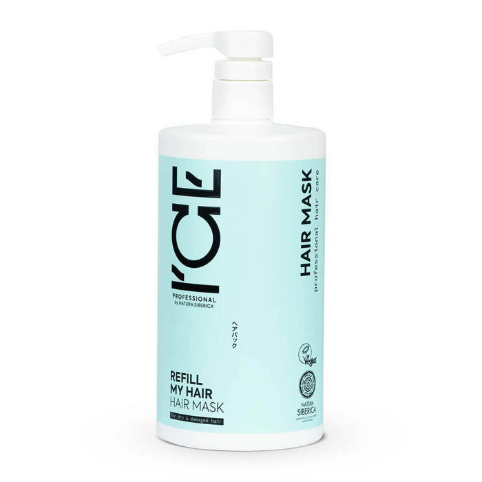Profesjonalna maska do włosów suchych i zniszczonych Refill My Hair, Ice Professional, 750 ml