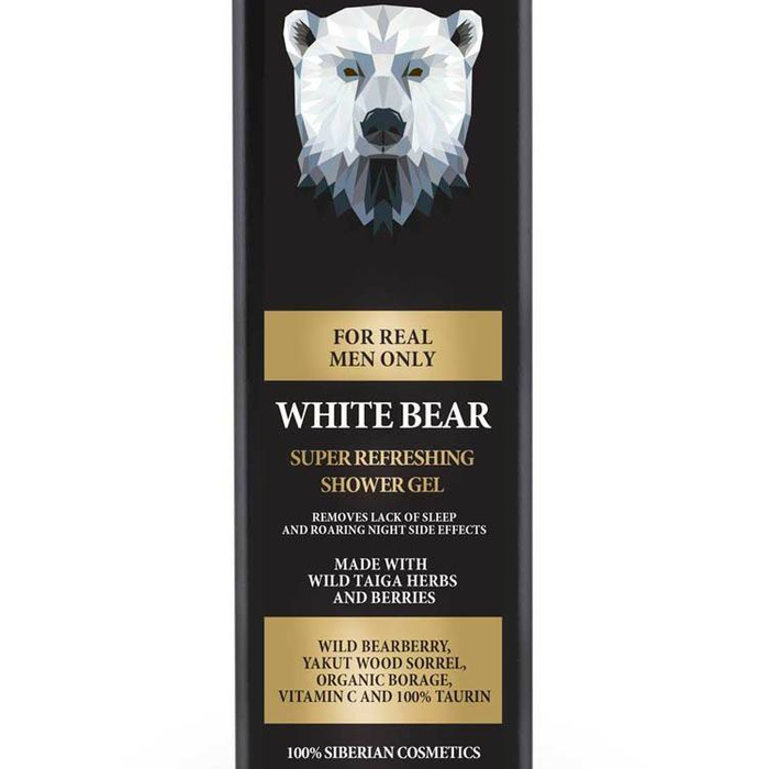Odświeżający Żel pod Prysznic "Biały Niedźwiedź ", Natura Sieberica, 250ml