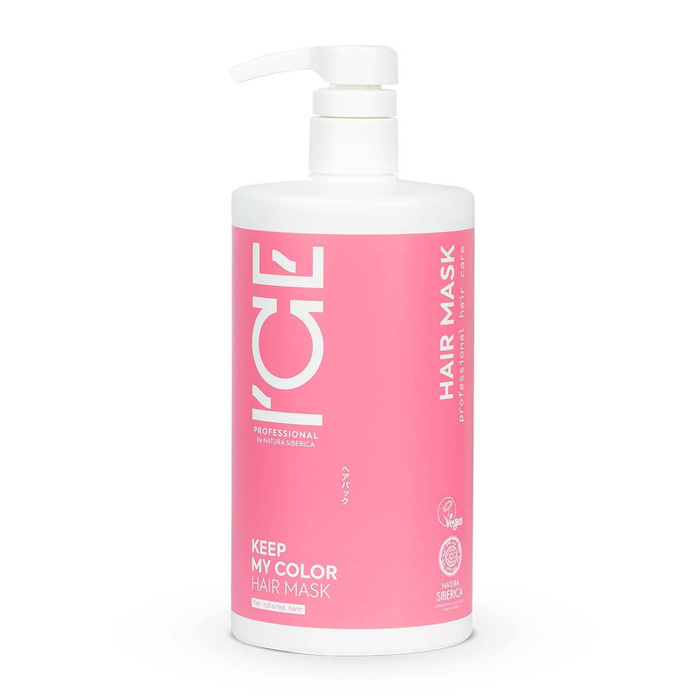 Profesjonalna maska do włosów farbowanych Keep My Color, Ice Professional, 750 ml