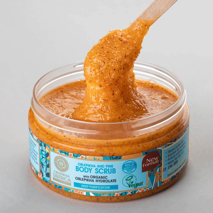 Oczyszczający peeeling do ciała, Natura Siberica, 300 ml