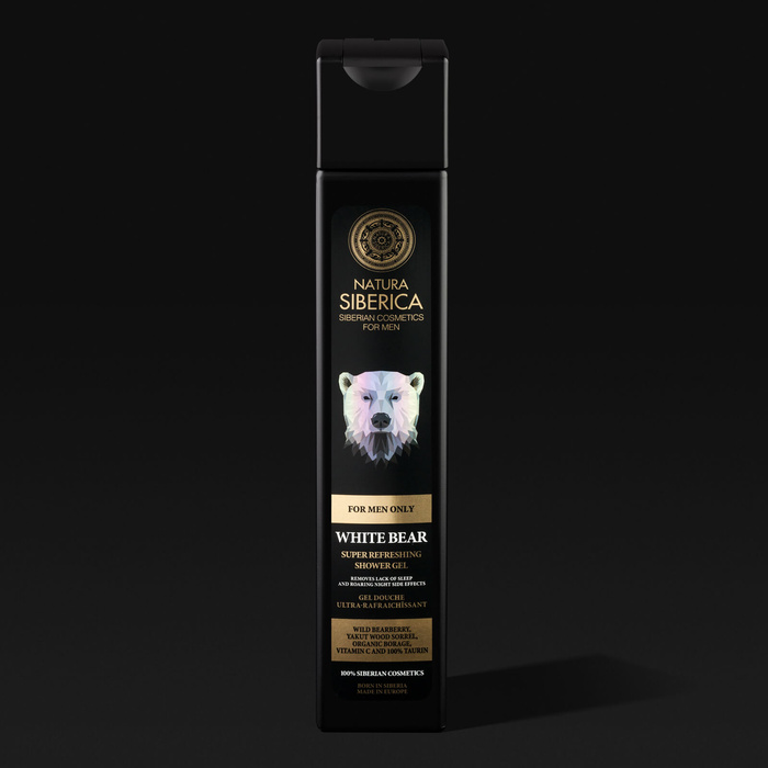 Odświeżający Żel pod Prysznic "Biały Niedźwiedź ", Natura Sieberica, 250ml