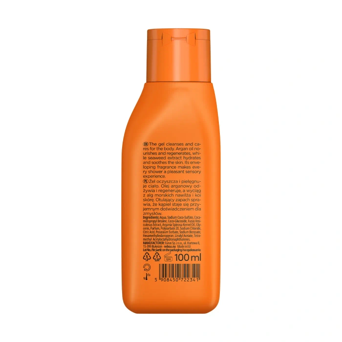 Mini Żel pod prysznic odżywczo-kojący Ocean Sunset, Neboa, 100 ml