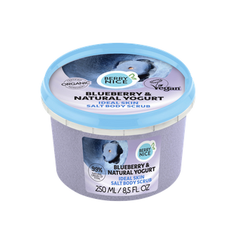Solny Scrub do Ciała Borówka & Jogurt, Berry Nice, 250 ml