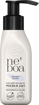 Maska koloryzująca 2w1 perłowy blond, Neboa, 100 ml