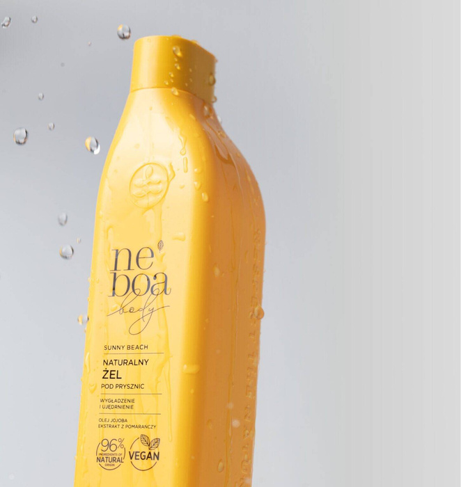 Oczyszczający żel pod prysznic Sunny Beach, Neboa, 300ml