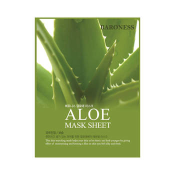 Maska w płachcie z ekstraktem z aloesu, Baroness 21g