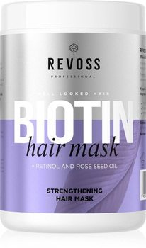 Maska do włosów wzmacniająca, z biotyną , Revoss, 900ml
