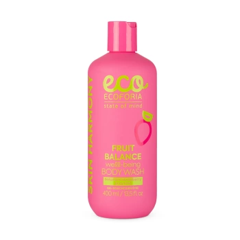 Żel pod prysznic truskawka i kiwi Fruit Balance, Ecoforia, 400 ml