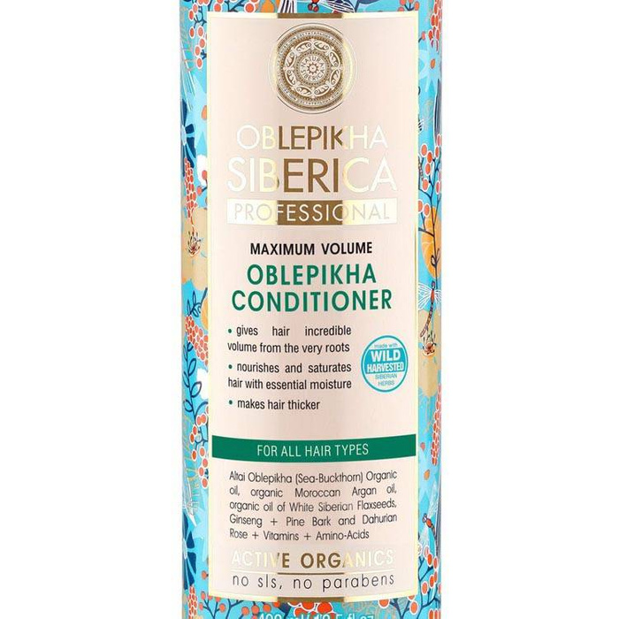 Odżywka Rokitnikowa Maksymalna Objętość Do Każdego Rodzaju Włosów, Oblepikha Professional, Natura Siberica, 400ml