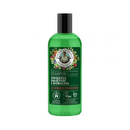 Szampon do Włosów Wzmocnienie i Objętość, Babuszka Agafia, 260 ml