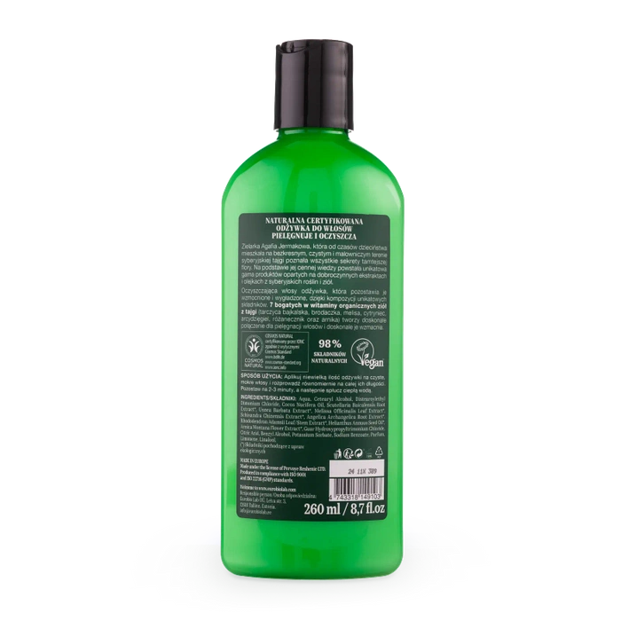 Głęboko Oczyszczająca Odżywka do Włosów, Babuszka Agafia 260 ml