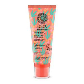 Odbudowująca Maska do Twarzy z Witaminą C i Koenzymem Q10 Oblepikha C - berrica, Natura Siberica, 100 ml