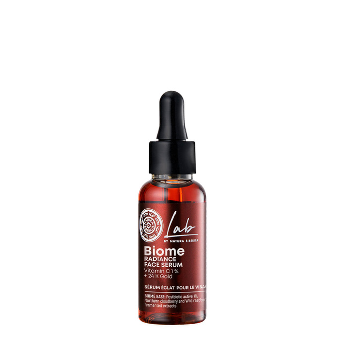 Serum do twarzy rozświetlające, Lab Biome, Natura Siberica, 50 ml