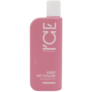 Wegański, profesjonalny szampon do włosów farbowanych Keep My Color, Ice Professional, 250 ml