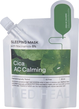 Maska do twarzy na noc łagodząca, CICA SLEEPING MASK, Mediheal, 20 ml