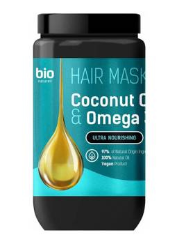 Maska do włosów olej kokosowy & omega 3 , Bio Naturell, 946 ml