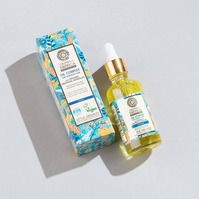 Rokitnikowy Olejek Do Włosów Osłabionych i Zniszczonych, Oblepikha Professional, Natura Siberica 50ml