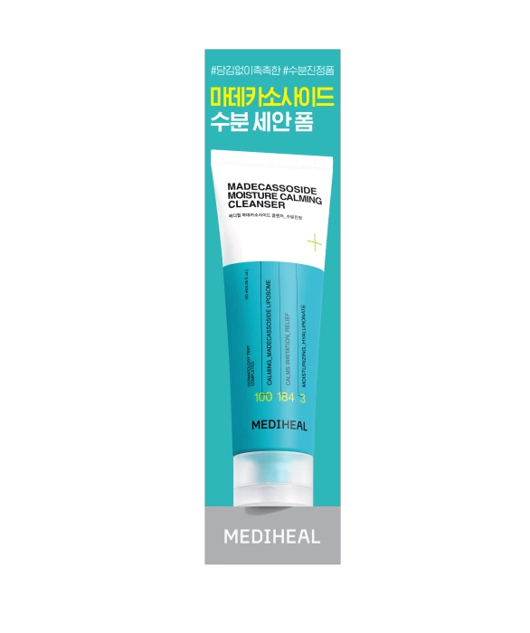 Żel-pianka do mycia twarzy regenerująca MADECASSOSIDE, CALMING CLEANSER, Mediheal, 120 ml