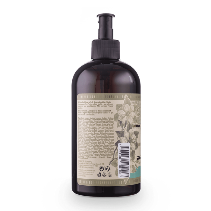 Zmiękczające Czarne Mydło do Rąk, Agafia, 500ml
