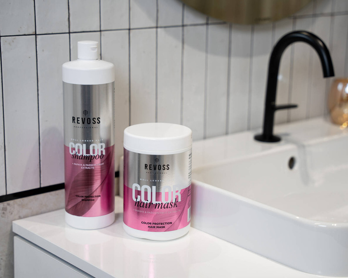 Szampn do włosów farbowanych, Revoss, 900ml